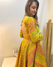 Load image into Gallery viewer, Multi Brocade Anarkali Set