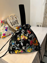 Load image into Gallery viewer, Black Sequin Bag