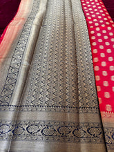 Load image into Gallery viewer, Red Banarsi Saree