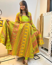 Load image into Gallery viewer, Multi Brocade Anarkali Set