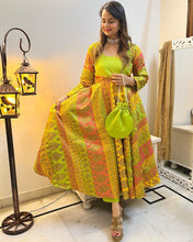 Load image into Gallery viewer, Multi Brocade Anarkali Set