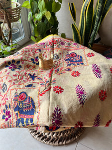 Elephant Phulkari Dupatta