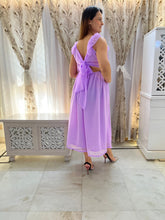 Load image into Gallery viewer, Lilac Love Back Tie  Dress