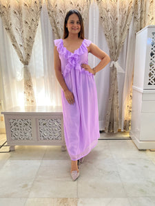 Lilac Love Back Tie  Dress