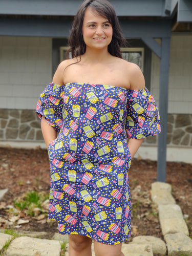 Quirky Popcorn Dress