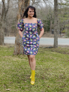 Quirky Popcorn Dress