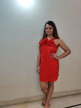 Load image into Gallery viewer, Red Ruffle Dress